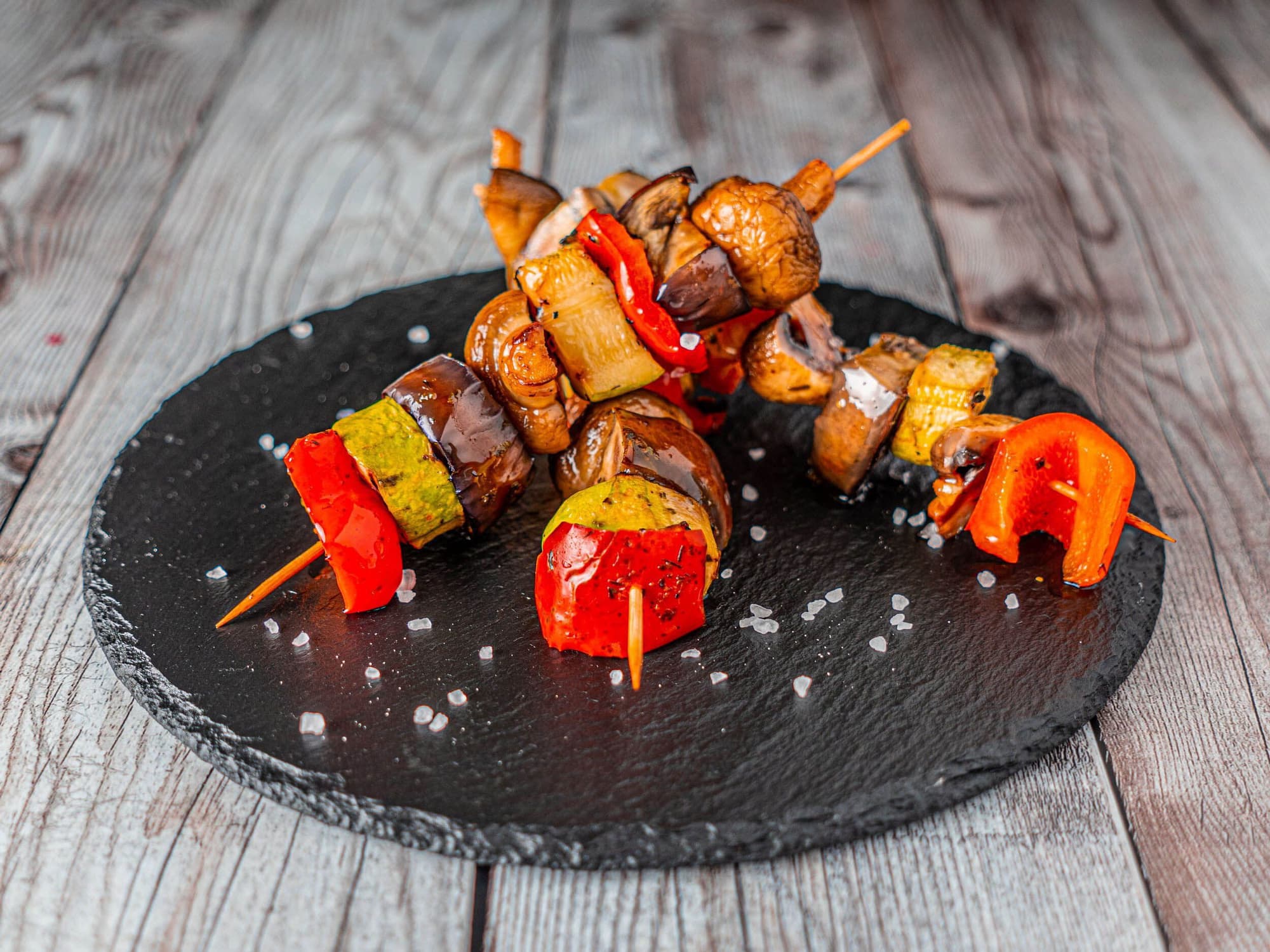 Шашлычок из овощей